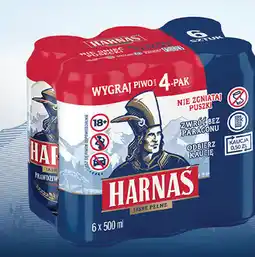 Biedronka Piwo Harnaś Jasne Pełne oferta