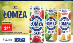 Biedronka Piwo Łomża Radler 0,0% oferta