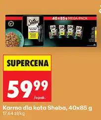 Biedronka Karma dla kota Sheba oferta
