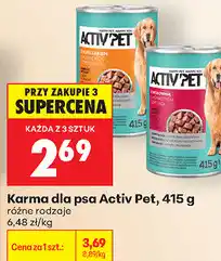 Biedronka Karma dla psa Activ Pet oferta