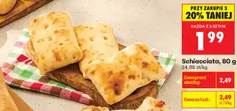 Biedronka Schiacciata oferta