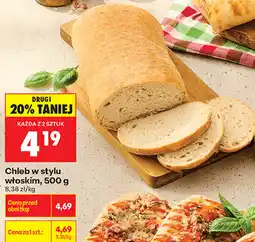 Biedronka Chleb w stylu włoskim oferta