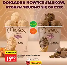 Biedronka Lody Marletto Good Lood, różne rodzaje oferta