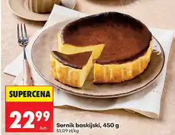 Biedronka Sernik baskijski oferta