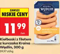 Biedronka Kiełbaski z filetem z kurczaka Kraina Wędlin oferta