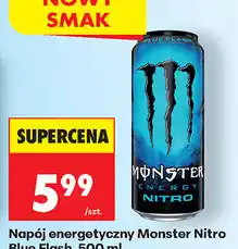 Biedronka Napój energetyczny Monster Nitro Blue Flash oferta