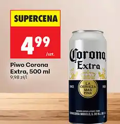 Biedronka Piwo Corona Extra oferta