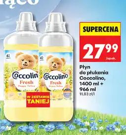 Biedronka Płyn do płukania Coccolino w zestawie oferta