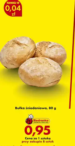 Biedronka Bułka śniadaniowa oferta