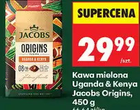 Biedronka Kawa mielona Uganda & Kenya Jacobs Origins oferta