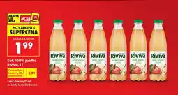 Biedronka Sok jabłko Riviva 100% oferta