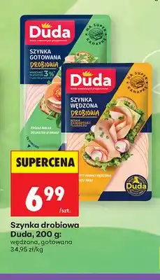 Biedronka Szynka drobiowa gotowana Duda oferta