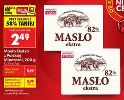 Biedronka Masło ekstra z Polskiej Mleczarni oferta