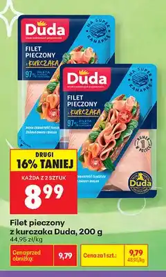 Biedronka Filet pieczony z kurczaka Duda oferta