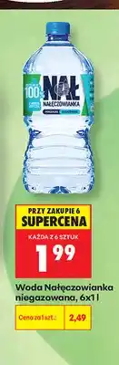 Biedronka Woda niegazowana Nałęczowianka oferta