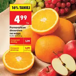 Biedronka Pomarańcze deserowe oferta