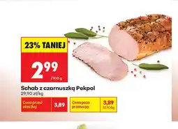 Biedronka Schab z czarnuszką Pekpol oferta