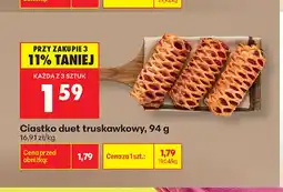 Biedronka Ciastko duet truskawkowy oferta