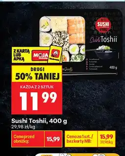 Biedronka Sushi Toshii Sushi 4You oferta
