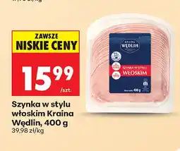 Biedronka Szynka w stylu włoskim Kraina Wędlin oferta