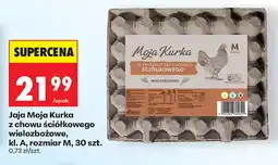 Biedronka Jajka kurze Moja Kurka z chowu ściółkowego wielozbożowe rozmiar M oferta