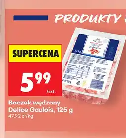 Biedronka Boczek wędzony Delice Gaulois oferta
