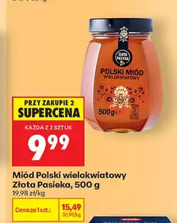 Biedronka Miód polski wielokwiatowy Złota Pasieka oferta
