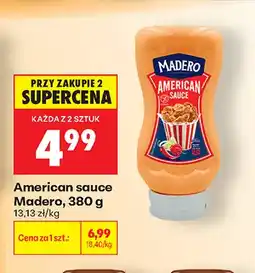 Biedronka American sauce Madero oferta