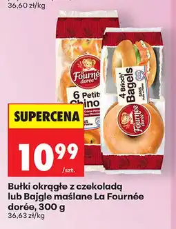 Biedronka Bajgle maślane La Fournée dorée oferta