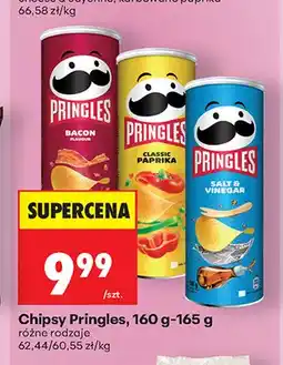 Biedronka Chipsy Pringles Bacon oferta