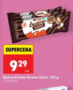 Biedronka Baton Kinder Bueno Dark oferta