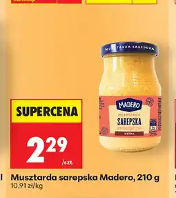 Biedronka Musztarda sarepska Madero oferta