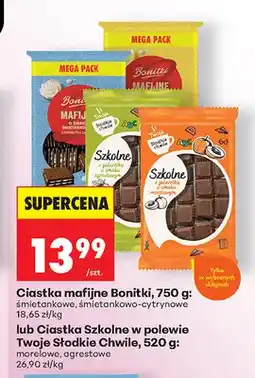 Biedronka Ciastka mafijne śmietankowe Bonitki oferta