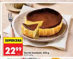 Biedronka Sernik baskijski oferta