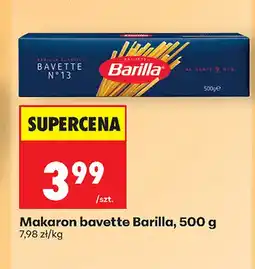 Biedronka Makaron bavette Barilla oferta