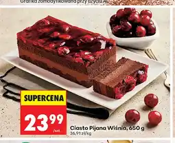 Biedronka Ciasto Pijana Wiśnia oferta