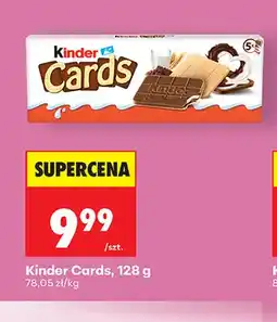 Biedronka Kinder Cards oferta