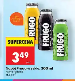 Biedronka Napój Frugo w szkle oferta