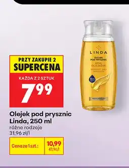 Biedronka Olejek pod prysznic Linda oferta