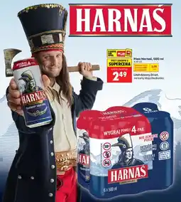 Biedronka Piwo Harnaś oferta