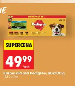 Biedronka Karma dla psa Pedigree 40-pak oferta