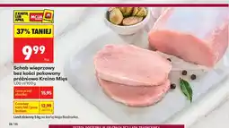 Biedronka Schab wieprzowy bez kości pakowany próżniowo Kraina Mięs oferta