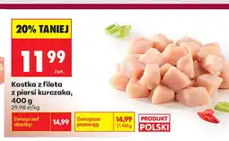 Biedronka Kostka z fileta z piersi kurczaka oferta