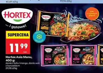 Biedronka Hortex Asia Menu danie z tofu i mango oferta