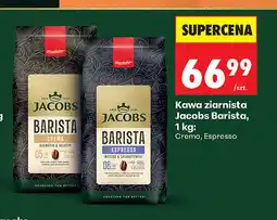 Biedronka Kawa ziarnista Jacobs Barista Crema oferta