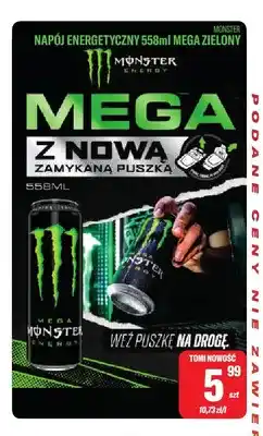 TomiMarkt Napój energetyczny Mega zielony Monster oferta