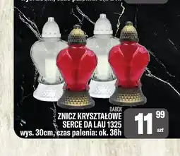 TomiMarkt Znicz Kryształowe Serce Da Lau 1325 Dabox oferta