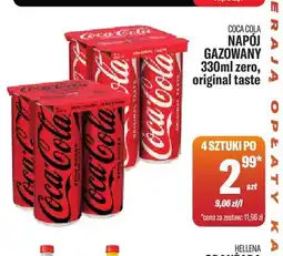 TomiMarkt Napój gazowany zero Coca-Cola oferta