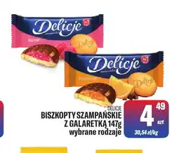 TomiMarkt Biszkopty szampańskie z galaretką Delicje oferta