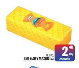 TomiMarkt Ser Złoty Mazur luz Mlekpol oferta